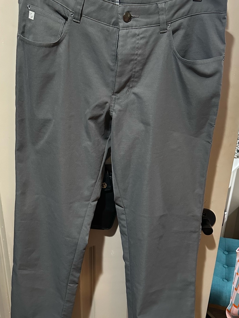 Peter Millar gray Performance pants